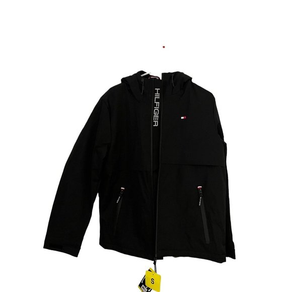 Tommy Hilfiger Jacket Hooded Water Resistant & Wind Resistant Mens Size S Nwt - Picture 4 of 7